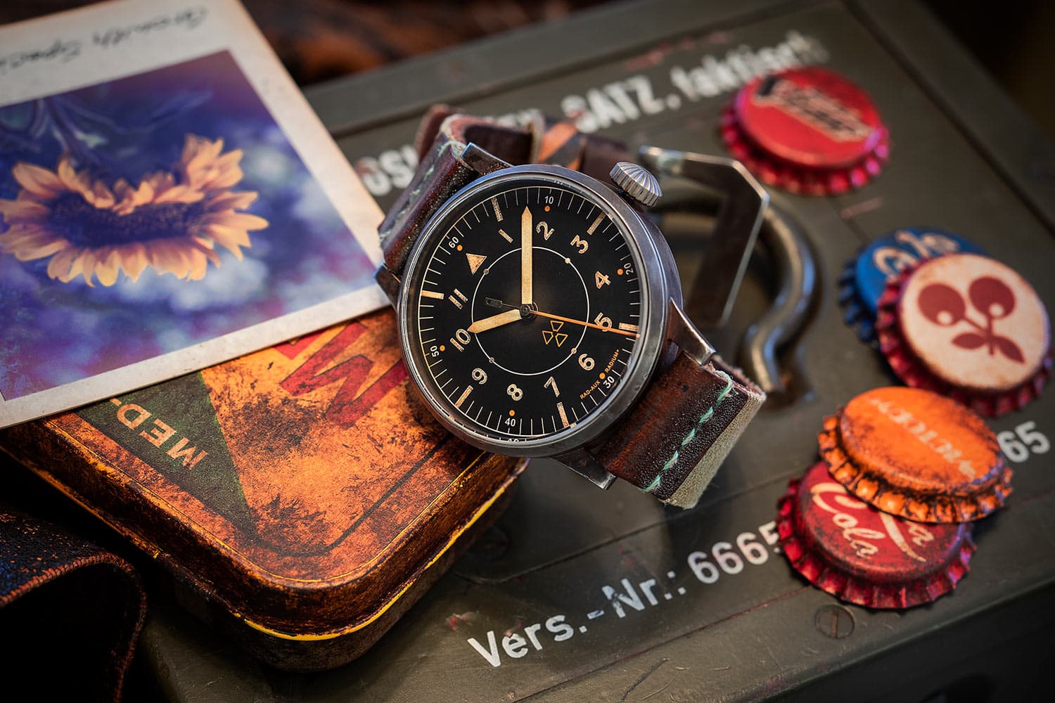 Laco s RAD AUX Watch is Inspired by the Fallout Games Series